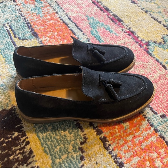 River Island tassel loafer in navy size 6 - Picture 4 of 8